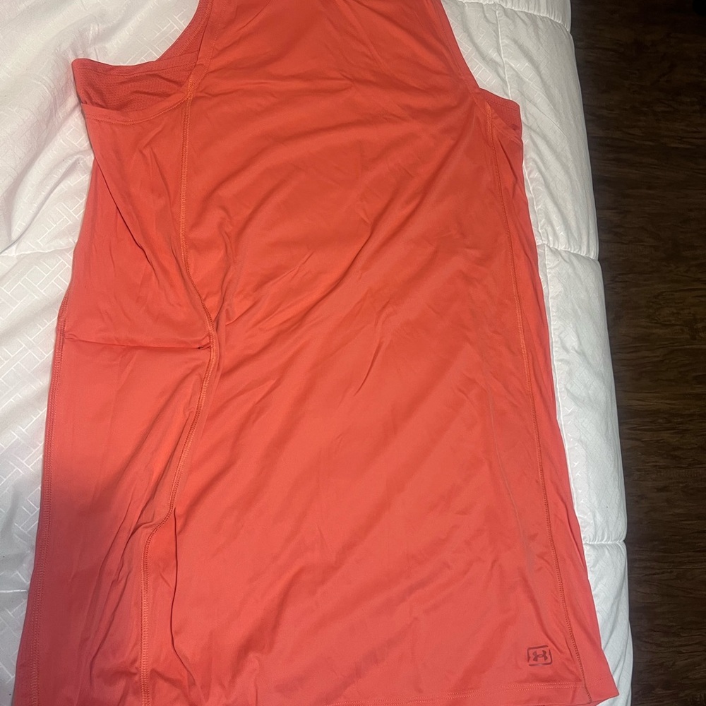 🎉 5 for $10 Under Armour Women's Coral   Dress size L - Picture 2 of 5
